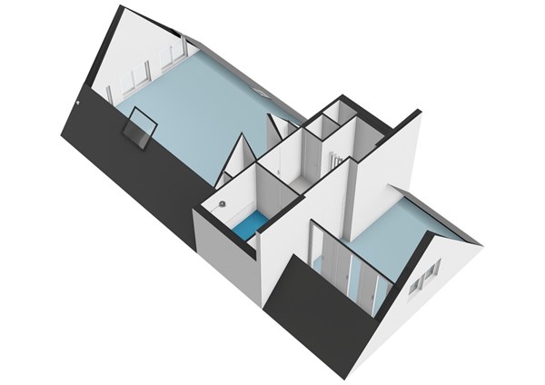 Floor plan - Haarlemmerdijk 100D, 1013 JG Amsterdam 